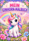 Mein Einhorn-Malbuch