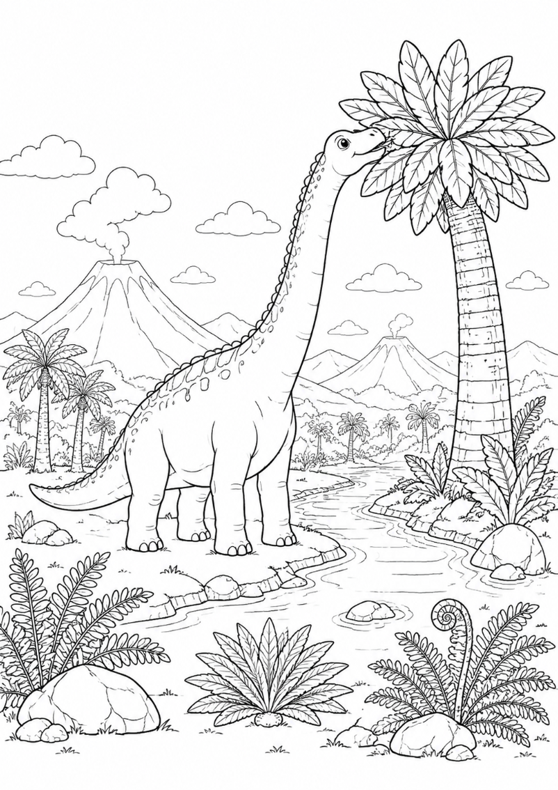 Mein grosses Dinosaurier-Malbuch